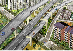 都心部高速道路計画案