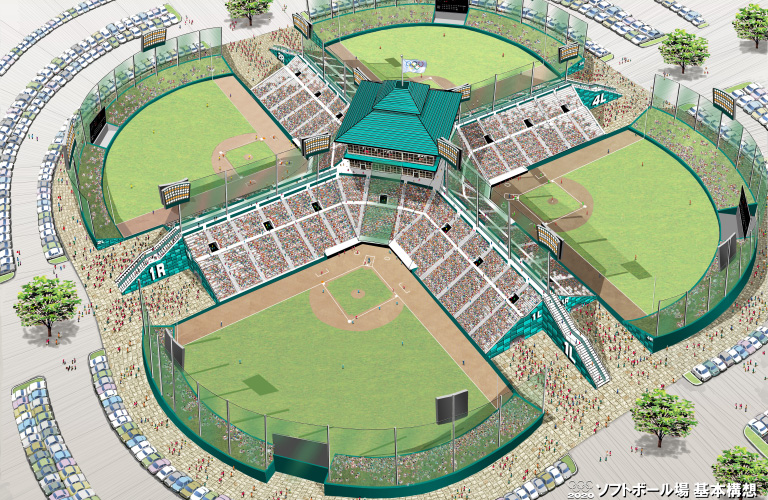 ソフトボール場構想